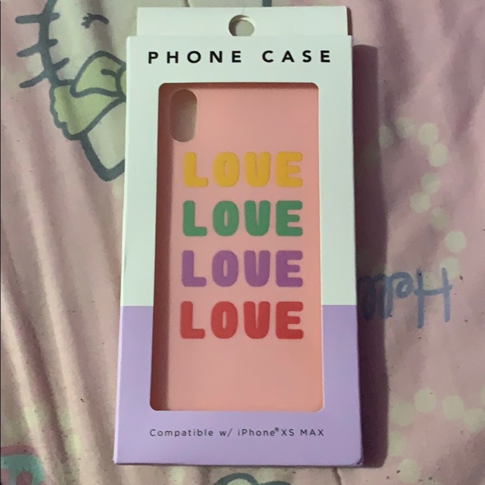 LOVE iPhone Xs MAX case